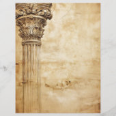 古代ローマの柱コリント様式の建築 (正面)