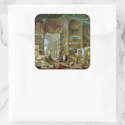 古代ローマの見解のギャラリー, 1758 スクエアシール (バッグ)