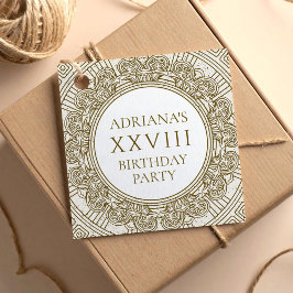 古代ローマの誕生日パーティー石の要素 フェイバータグ