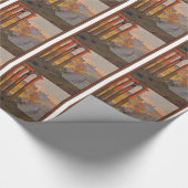 古代ローマトラベルアド絵画ズ ラッピングペーパー (角)