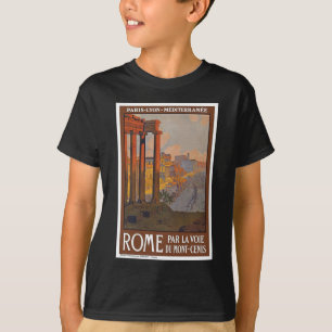 古代ローマトラベルアド絵画ズ Tシャツ