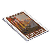 古代ローマフランスのトラベルノート ノートブック (右側)