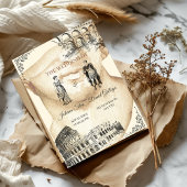 古代ローマ帝国結婚式招待状 招待状