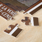 古代ローマ旅行広告絵画ズ ジグソーパズル (側面)