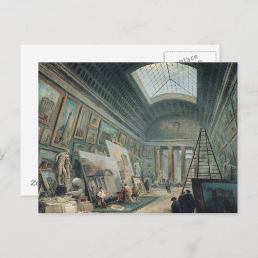 古代ローマ美術が展示されている美術館 ポストカード (正面/裏面)