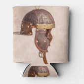 古代ローマ軍隊のヘルメット 缶クーラー (正面)