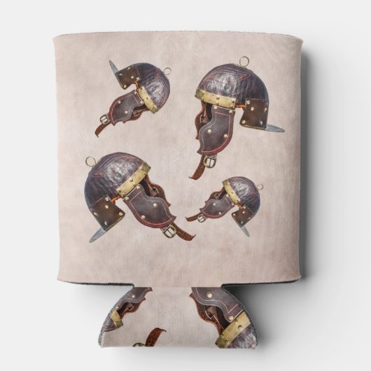 古代ローマ軍隊のヘルメット 缶クーラー (裏面)