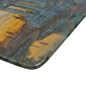 古代ローマ遺跡のある南イタリアの見解 カッティングボード (角)