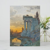 古代ローマ遺跡のある南イタリアの見解 カード (スタンド正面)