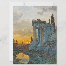 古代ローマ遺跡のある南イタリアの見解 カード