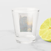 古代ローマ遺跡のある南イタリアの見解 ショットグラス (裏面)