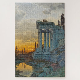 古代ローマ遺跡のある南イタリアの見解 ジグソーパズル