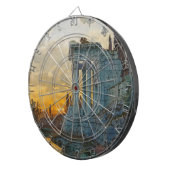 古代ローマ遺跡のある南イタリアの見解 ダーツボード (正面右)