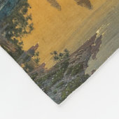 古代ローマ遺跡のある南イタリアの見解 フリースブランケット (角)