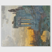 古代ローマ遺跡のある南イタリアの見解 ラッピングペーパー (フラット)