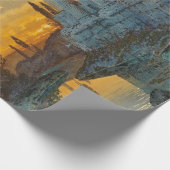 古代ローマ遺跡のある南イタリアの見解 ラッピングペーパー (角)