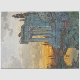 古代ローマ遺跡のある南イタリアの見解 薄葉紙