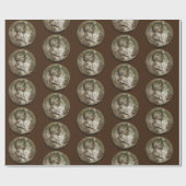 古代ローマ金貨 ラッピングペーパー (フラット)