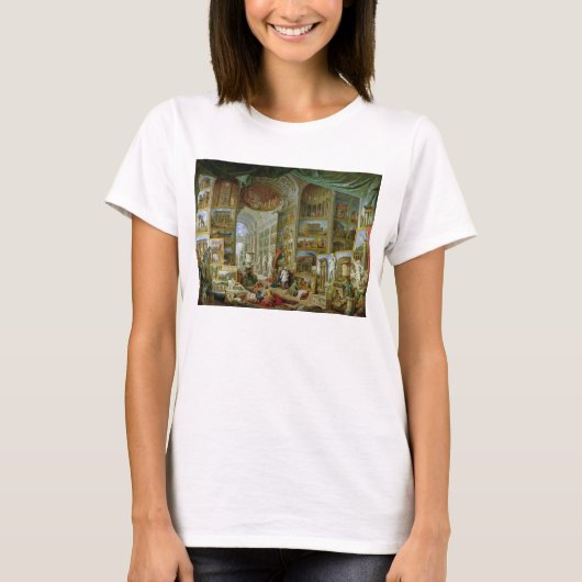 古代ローマ1758年の眺めのギャラリー Tシャツ (正面)
