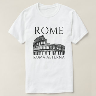 古代ローマ・コロッセオ、歴史的ローマ旅行 Tシャツ