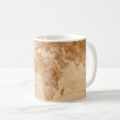 古代ヴィンテージの世界地図図世界図  コーヒーマグカップ (正面右)