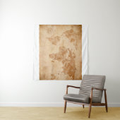 古代ヴィンテージ世界地図イラスト地図,世界, タペストリー (インサイチュ(横))