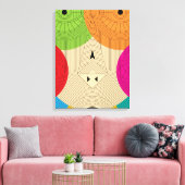 古代三角形 キャンバスプリント (インサイチュ (リビング))