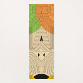 古代三角形 ヨガマット (正面)