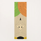 古代三角形 ヨガマット (裏面)