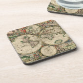 古代世界地図 コースター (左側)