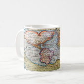 古代世界地図 コーヒーマグカップ (正面左)