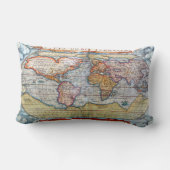 古代世界地図 ランバークッション (裏面)