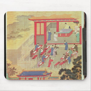 古代中国のな公共の検査 マウスパッド