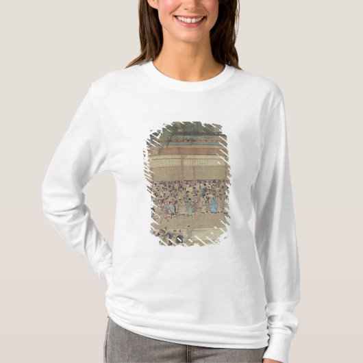 古代中国のな待っている検査 Tシャツ (正面)