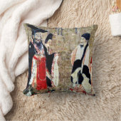 古代中国のな芸術の装飾用クッション クッション (ブランケット)