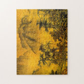 古代中国のな風景画のパズル ジグソーパズル (縦)