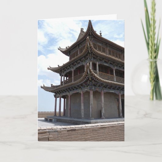 古代中国の建築 カード (正面)