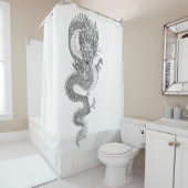 古代中国の竜 シャワーカーテン (インサイチュ)