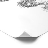 古代中国の竜 ポスター (角)