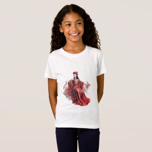 古代中国の絵画の美しい – 詳細事前 Tシャツ (正面フル)