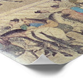 古代中国の試験待ち ポスター (角)