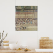 古代中国の試験待ち ポスター (キッチン)