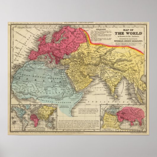 古代人に知られる世界 ポスター (正面)