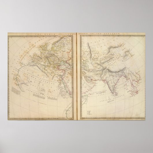 古代人に知られる世界 ポスター (正面)