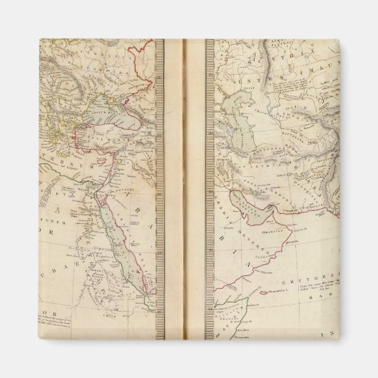 古代人に知られる世界 マグネット (正面)