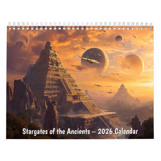 古代人のスターゲート – 2026年カレンダー カレンダー (カバー)