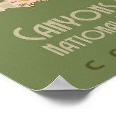 古代人の峡谷 ポスター (角)