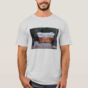 古代人の渓谷 Tシャツ