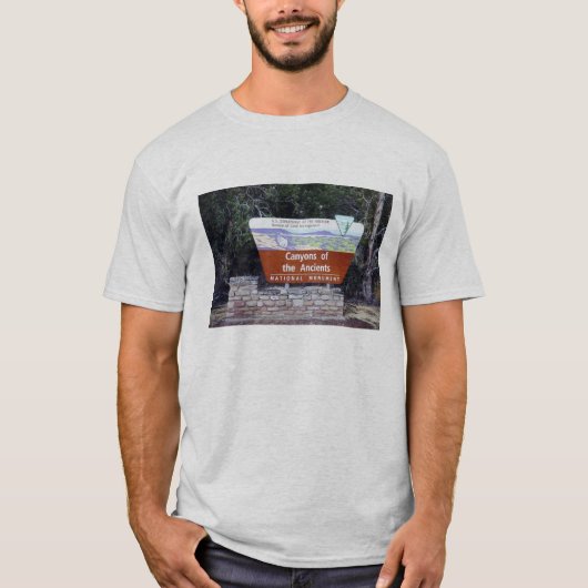 古代人の渓谷 Tシャツ (正面)
