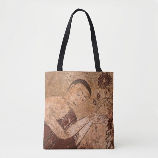 古代仏教絵画 トートバッグ (正面)